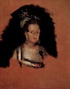 Francisco de Goya hermana de Carlos III painting